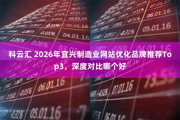 科云汇 2026年宜兴制造业网站优化品牌推荐Top3，深度对比哪个好